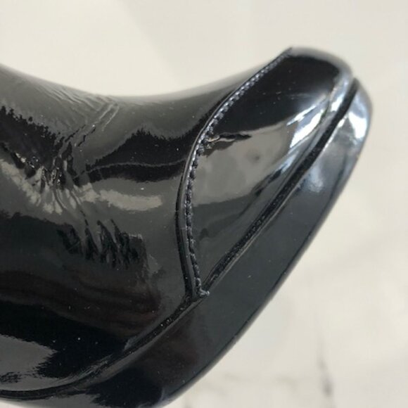 Fendi Black Patent Booties - Picture 6 of 7